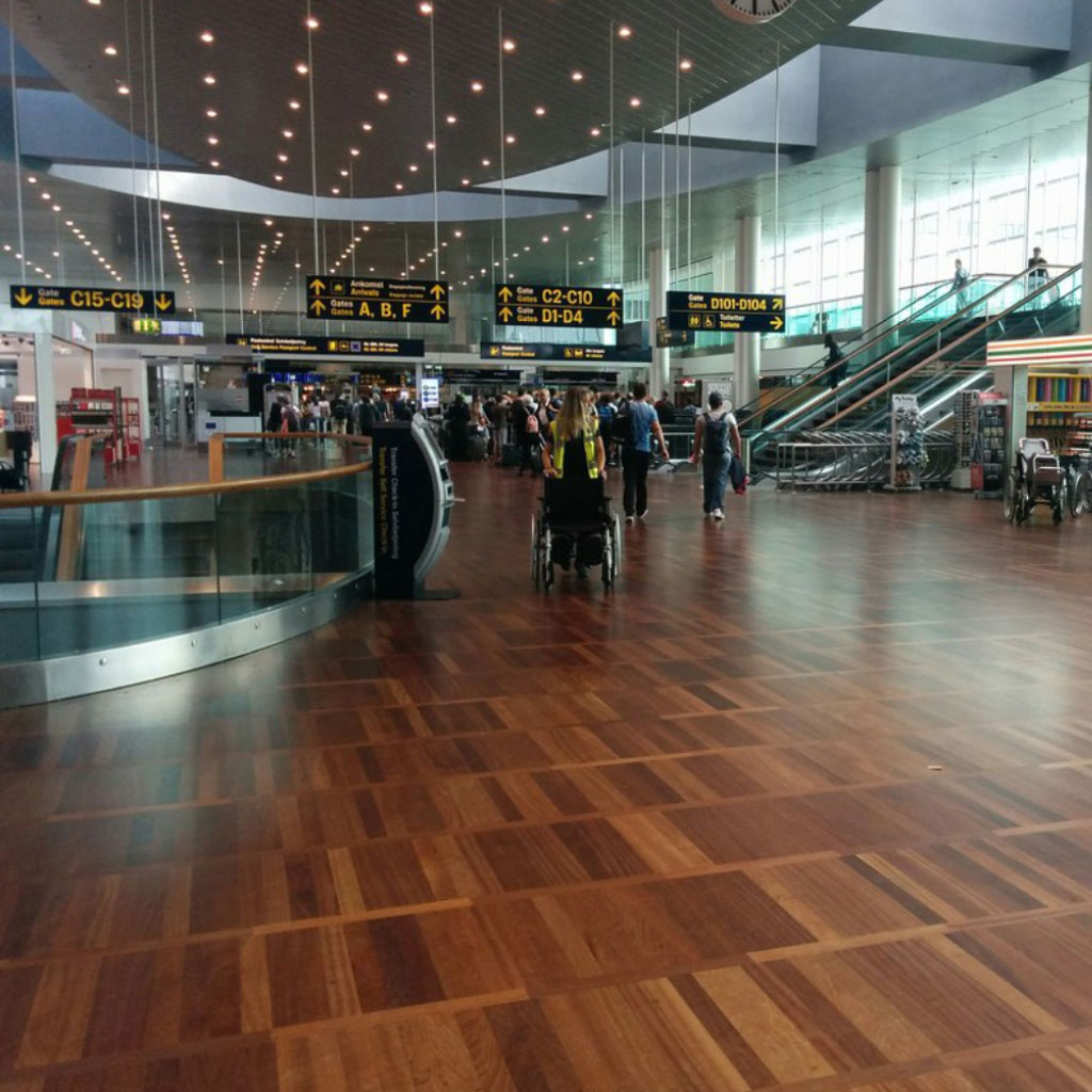 Picture of Copenhagen Airport Wood floor