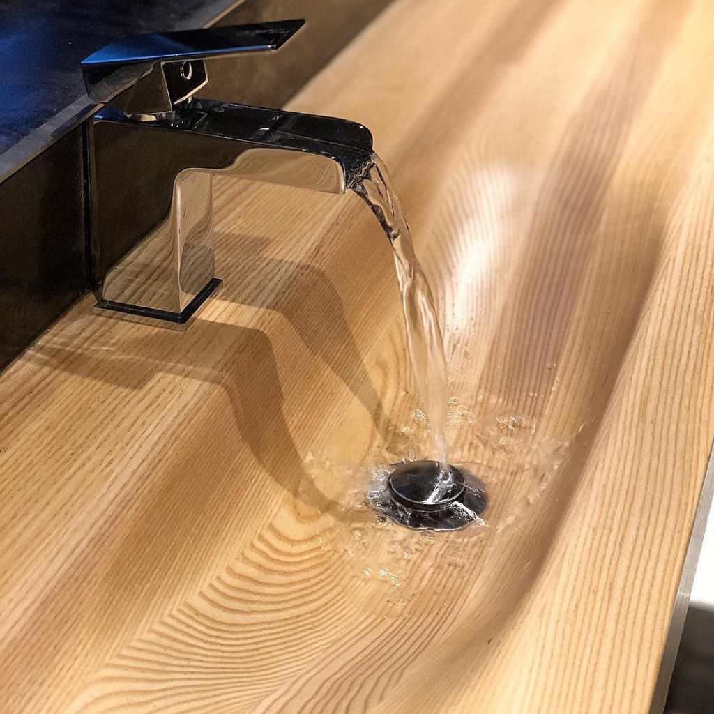 Solid Wood Sink