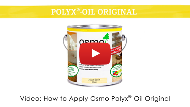 Video of How to apply Osmo Polyx-Oil Original