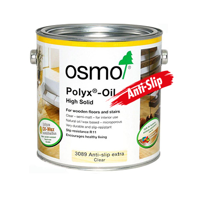 2.5L Can of Osmo Polyx-Oil Anti-Slip Extra 3089 Clear