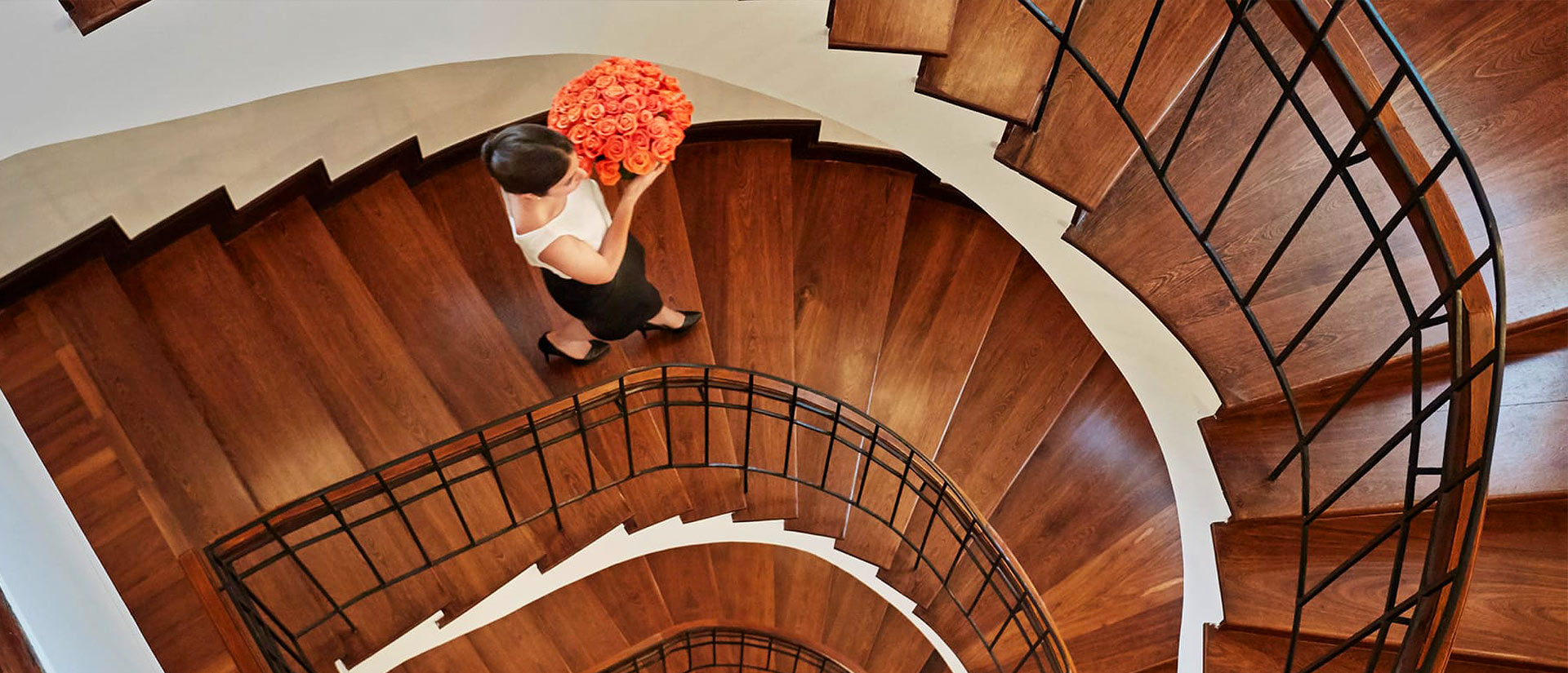 Wooden Stairs finished with Osmo Polyx Oil Anti-Slip