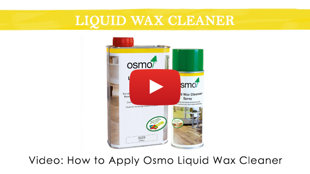 Video of How to apply Osmo Liquid Wax Cleaner