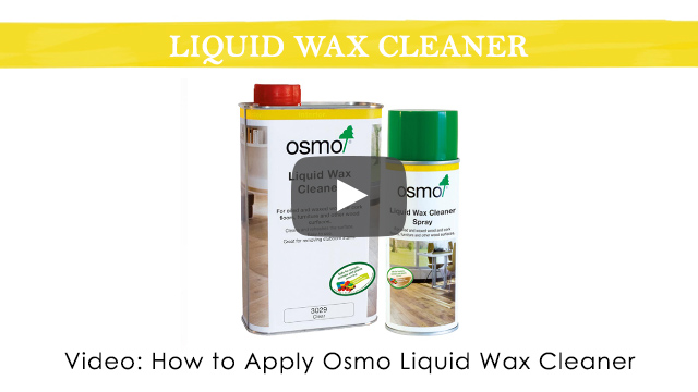 Video of How to apply Osmo Liquid Wax Cleaner