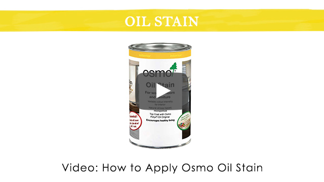 Video of How to apply Osmo Oil Stain