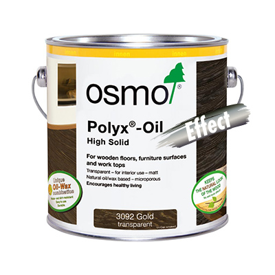 2.5L Can of Osmo Polyx-Oil Effect - Hardwax Oil with Metallic Surface Design