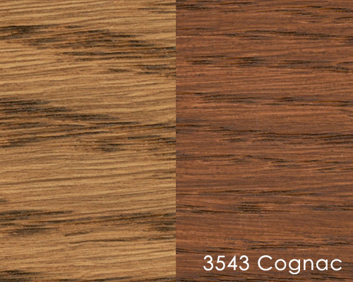Treated with Osmo Oil Stain 3543 Cognac