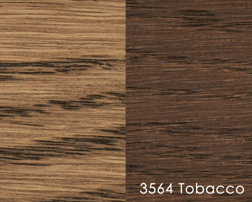 Treated with Osmo Oil Stain 3564 Tobacco