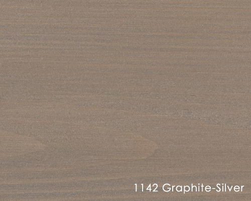 Osmo Natural Oil Woodstain Effect 1142 Graphite-Silver on Spruce