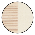 Osmo Wood Wax Finish 3172 Silk on Spruce