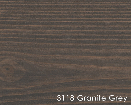 Treated with Osmo Wood Wax Finish 3118 Granite Grey