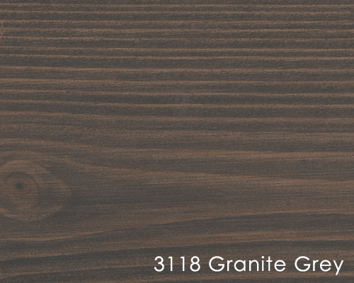 Treated with Osmo Wood Wax Finish 3118 Granite Grey